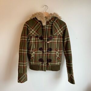 Juicy Couture Hooded Bomber Jacket